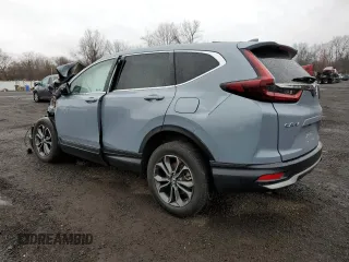2021 Honda CR-V EX-L with VIN 2HKRW2H85MH630083, listed as a Copart auction lot 49996775 with Not Provided miles and Salvage Title. Bid and sale history available at DreamBid. Image 2.