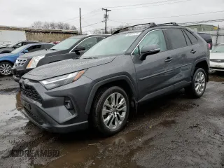 2023 Toyota RAV4 XLE Premium with VIN 2T3A1RFV7PC350144, listed as a Copart auction lot 50317175 with 46,130 mi miles and Salvage Title. Bid and sale history available at carsss.com. Image 1.