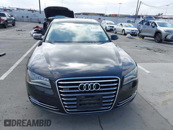 2013 Audi A8 3.0L with VIN WAURGAFD3DN005931, listed as a IAAI auction lot 42461062 with 113,899 mi miles and . Bid and sale history available at DreamBid. Image 12.