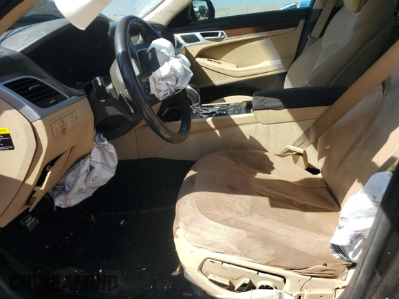 2015 Hyundai Genesis 3.8L with VIN KMHGN4JE9FU048868, listed as a Copart auction lot 71912294 with 125,107 mi miles and Clean Title. Bid and sale history available at carsss.com. Image 7.