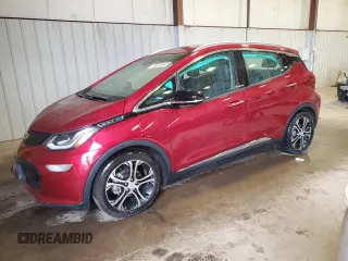 2020 Chevrolet Bolt EV Premier with VIN 1G1FZ6S09L4139341, listed as a Copart auction lot 46075445 with 39,274 mi miles and Salvage Title. Bid and sale history available at carsss.com. Image 1.