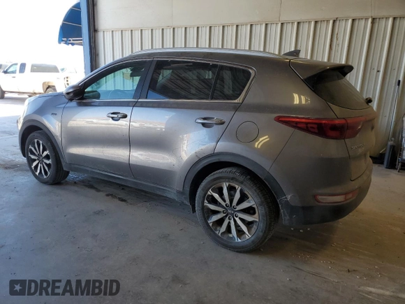 2019 Kia Sportage EX with VIN KNDPNCAC3K7504952, listed as a Copart auction lot 49493115 with 177,623 mi miles and Salvage title. Bid and sale history available at DreamBid. Image 2.