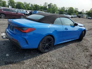 2023 BMW 4 Series 430i xDrive with VIN WBA43AT01PCM32225, listed as a Copart auction lot 60509935 with 25,769 mi miles and Salvage title. Bid and sale history available at DreamBid. Image 3.