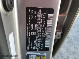 2013 Kia Optima EX with VIN 5XXGN4A75DG223402, listed as a Copart auction lot 52179355 with 157,742 mi miles and Salvage Title. Bid and sale history available at carsss.com. Image 12.