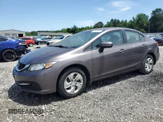 2015 Honda Civic LX with VIN 19XFB2F56FE017131, listed as a Copart auction lot 61499035 with 221,303 mi miles and Clean title. Bid and sale history available at DreamBid. Image 1.