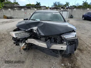 2018 Acura TLX Advance with VIN 19UUB3F70JA001115, listed as a Copart auction lot 46698185 with 71,444 mi miles and Salvage title. Bid and sale history available at DreamBid. Image 5.