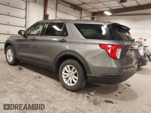2021 Ford Explorer with VIN 1FMSK8BH0MGC06190, listed as a IAAI auction lot 41419917 with 100,614 mi miles. Bid and sale history available at carsss.com. Image 3.