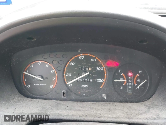 1999 Honda CR-V EX z VIN JHLRD1868XC046181, wystawiony jako IAAI lot #42405041 z przebiegiem 156 239 mil mil oraz . Historia ofert i sprzedaży dostępna na DreamBid. Obrazek 7.