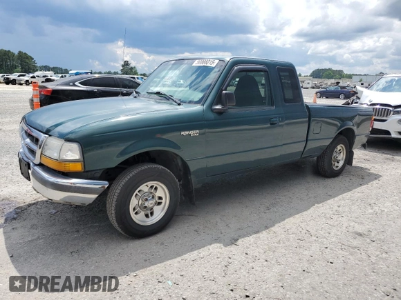 1998 Ford Ranger XL with VIN 1FTYR14UXWPA25340, listed as a Copart auction lot 56866015 with 393,171 mi miles and Non repairable. Bid and sale history available at DreamBid. Image 1.