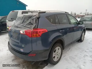 2013 Toyota RAV4 LE with VIN JTMBFREV5DD017987, listed as a Copart auction lot 51307385 with 131,025 mi miles and Salvage Title. Bid and sale history available at carsss.com. Image 3.