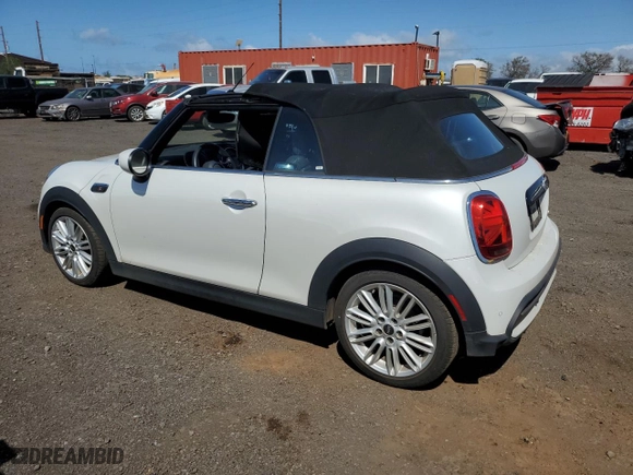 2024 MINI Convertible Cooper S with VIN WMW43DL08R3S00631, listed as a Copart auction lot 49013325 with NaN miles and Clean Title. Bid and sale history available at carsss.com. Image 2.