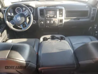 2021 Ram 1500 Tradesman with VIN 1C6RR6FG3MS563615, listed as a Copart auction lot 47179585 with 57,348 mi miles and Salvage title. Bid and sale history available at DreamBid. Image 8.
