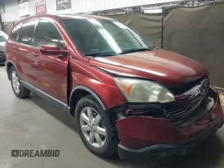 2008 Honda CR-V EX-L with VIN JHLRE48798C058929, listed as a IAAI auction lot 42054765 with 196,375 mi miles. Bid and sale history available at carsss.com. Image 1.
