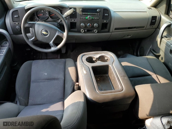2011 Chevrolet Silverado 1500 LS with VIN 1GCRCREA5BZ240468, listed as a Copart auction lot 63644254 with 0 mi miles and Salvage Title. Bid and sale history available at carsss.com. Image 8.