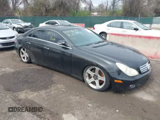 2006 Mercedes-Benz CLS-Class with VIN WDDDJ75X86A023578, listed as a IAAI auction lot 41974217 with 140,493 mi miles. Bid and sale history available at carsss.com. Image 1.