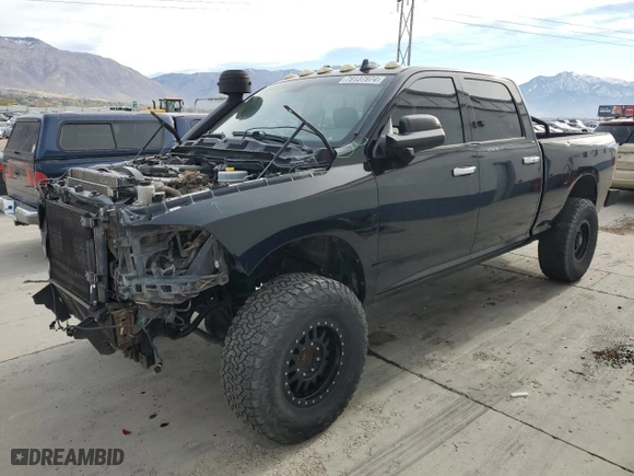 2013 Ram 2500 Laramie with VIN 3C6UR5FL7DG517729, listed as a Copart auction lot 79137974 with 217,387 mi miles and Salvage Title. Bid and sale history available at carsss.com. Image 1.