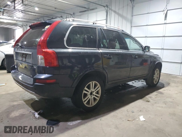 2011 Volvo XC90 I6 with VIN YV4952CZ8B1597455, listed as a Copart auction lot 46110575 with Not Provided miles and Salvage Title. Bid and sale history available at DreamBid. Image 3.