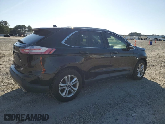 2020 Ford Edge SEL with VIN 2FMPK4J99LBA74089, listed as a Copart auction lot 47348105 with 81,855 mi miles and Salvage Title. Bid and sale history available at carsss.com. Image 3.