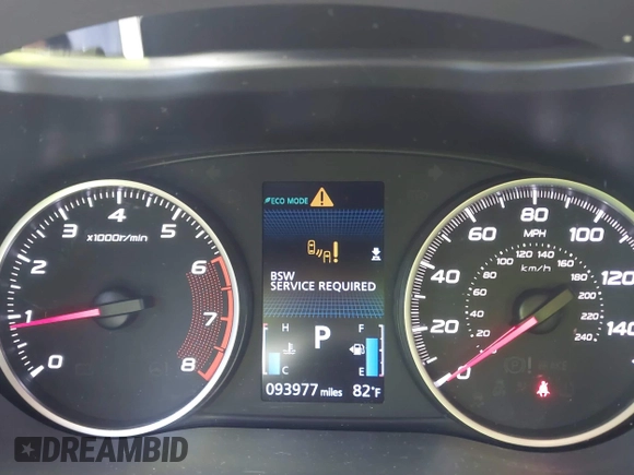 2020 Mitsubishi Eclipse Cross SE with VIN JA4AS5AA4LZ017669, listed as a IAAI auction lot 42560728 with 93,977 mi miles and . Bid and sale history available at DreamBid. Image 7.
