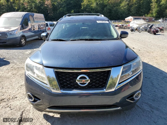 2015 Nissan Pathfinder SV with VIN 5N1AR2MM0FC668547, listed as a Copart auction lot 75198544 with 123,927 mi miles and Salvage Title. Bid and sale history available at carsss.com. Image 5.