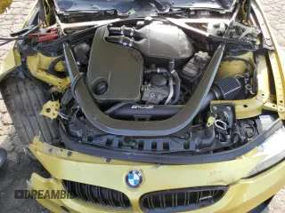 2015 BMW M3 with VIN WBS3C9C58FP804331, listed as a Copart auction lot 62507465 with 97,783 mi miles and Salvage title. Bid and sale history available at DreamBid. Image 11.
