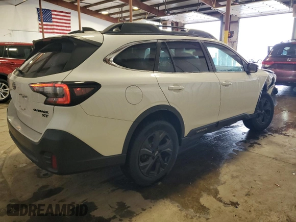 2022 Subaru Outback Onyx XT with VIN 4S4BTGJD6N3206497, listed as a Copart auction lot 59954055 with 61,366 mi miles and Salvage title. Bid and sale history available at DreamBid. Image 3.
