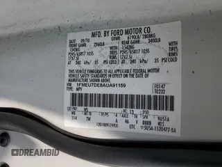 2010 Ford Explorer XLT z VIN 1FMEU7DE8AUA91159, wystawiony jako Copart lot #58913105 z przebiegiem 86 653 mil mil oraz Szkoda całkowita • Salvage title. Historia ofert i sprzedaży dostępna na DreamBid. Obrazek 13.