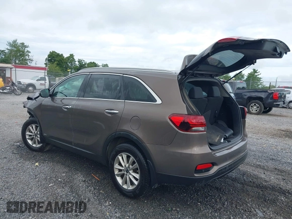 2019 Kia Sorento LX with VIN 5XYPGDA32KG429289, listed as a IAAI auction lot 40030977 with 53,579 mi miles. Bid and sale history available at carsss.com. Image 3.