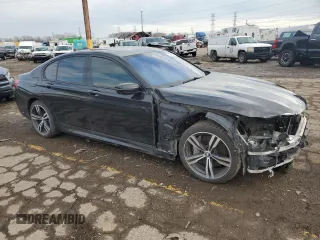 2017 BMW 7 Series with VIN WBA7B0C31HG527138, listed as a Copart auction lot 83545034 with 46,370 mi miles and Clean Title. Bid and sale history available at DreamBid. Image 4.
