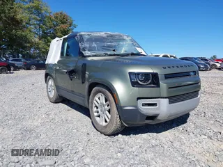 2023 Land Rover Defender S with VIN SALEJ6EX7P2143210, listed as a IAAI auction lot 36320493 with 3,186 mi miles and . Bid and sale history available at DreamBid. Image 1.