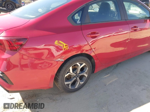 2020 Kia Forte LXS with VIN 3KPF24AD8LE182202, listed as a IAAI auction lot 41853208 with 128,502 mi miles. Bid and sale history available at carsss.com. Image 20.