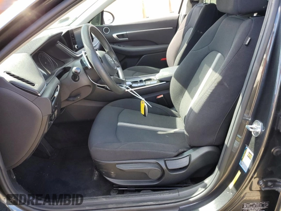 2020 Hyundai Sonata Hybrid Blue with VIN KMHL24JJ0LA012441, listed as a Copart auction lot 73644573 with 23,829 mi miles. Bid and sale history available at carsss.com. Image 7.