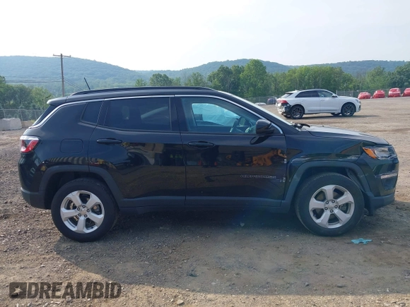 2021 Jeep Compass Latitude with VIN 3C4NJDBB7MT541189, listed as a IAAI auction lot 42429556 with 44,056 mi miles and . Bid and sale history available at DreamBid. Image 14.