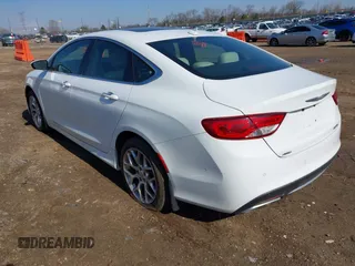 2015 Chrysler 200 C with VIN 1C3CCCEG7FN530381, listed as a IAAI auction lot 42023729 with 173,967 mi miles. Bid and sale history available at carsss.com. Image 3.