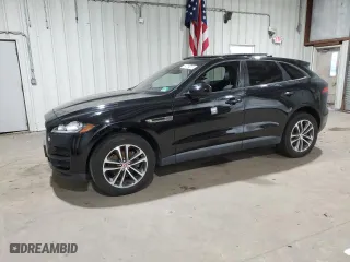 2018 Jaguar F-PACE 25t Premium with VIN SADCJ2FX7JA329630, listed as a Copart auction lot 42002405 with 41,921 mi miles and Clean Title. Bid and sale history available at carsss.com. Image 1.