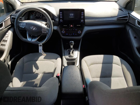 2020 Hyundai Ioniq Blue with VIN KMHC65LC2LU227309, listed as a Copart auction lot 51577645 with 143,542 mi miles and Salvage title. Bid and sale history available at DreamBid. Image 8.