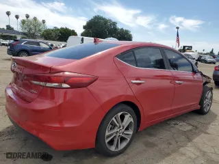2017 Hyundai Elantra SE with VIN 5NPD84LF6HH087189, listed as a Copart auction lot 50086985 with 82,294 mi miles and Salvage Title. Bid and sale history available at carsss.com. Image 3.