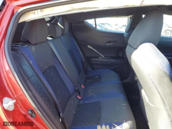 2021 Toyota C-HR LE with VIN NMTKHMBX3MR138720, listed as a Copart auction lot 43643595 with 51,753 mi miles and Salvage Title. Bid and sale history available at carsss.com. Image 10.