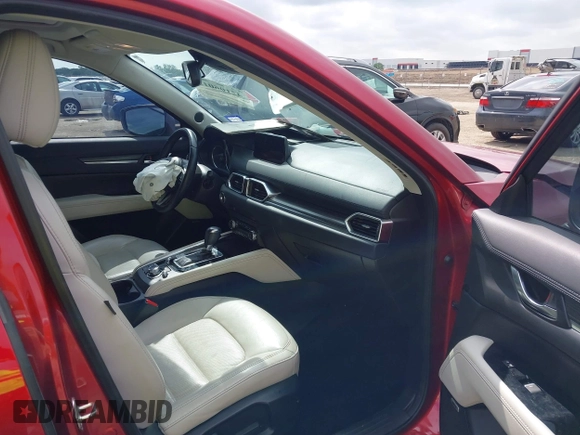 2018 Mazda CX-5 Grand Touring with VIN JM3KFADM7J1357401, listed as a IAAI auction lot 42106012 with 119,420 mi miles and . Bid and sale history available at DreamBid. Image 5.