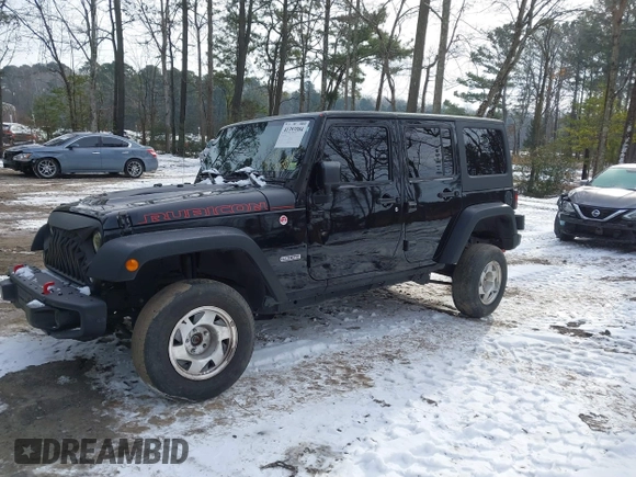2017 Jeep Wrangler Unlimited Rubicon Recon z VIN 1C4BJWFG4HL723096, wystawiony jako IAAI lot #41393584 z przebiegiem 102 045 mil mil oraz . Historia ofert i sprzedaży dostępna na DreamBid. Obrazek 18.