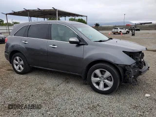 2011 Acura MDX with VIN 2HNYD2H26BH508846, listed as a Copart auction lot 58979975 with 207,604 mi miles and Salvage title. Bid and sale history available at DreamBid. Image 4.