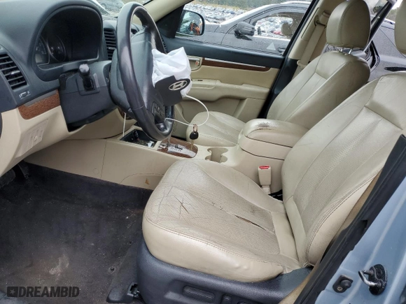 2008 Hyundai Santa Fe SE with VIN 5NMSH13E28H141520, listed as a Copart auction lot 45492965 with 192,008 mi miles and Salvage Title. Bid and sale history available at carsss.com. Image 7.