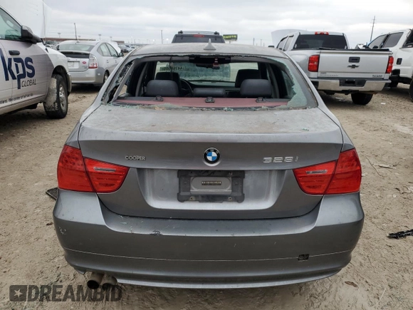 2009 BMW 3 Series 328i with VIN WBAPH77519NM28092, listed as a Copart auction lot 44768505 with 0 mi miles and Clean Title. Bid and sale history available at carsss.com. Image 6.