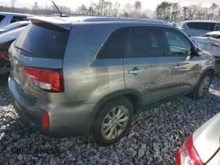 2014 Kia Sorento EX with VIN 5XYKU4A77EG514378, listed as a Copart auction lot 45458835 with 93,977 mi miles and Salvage Title. Bid and sale history available at carsss.com. Image 3.