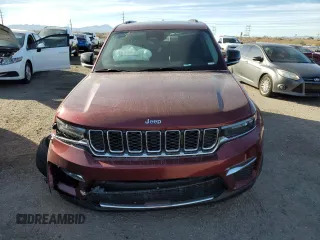 2022 Jeep Grand Cherokee с VIN 1C4RJYB6XN8757050, выставлен на аукционе Copart как лот 43666425 с пробегом 26 396 миль миль и Списание • Salvage title. История ставок и продаж доступна на DreamBid. Изображение 5.