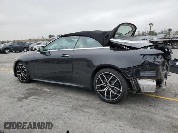 2023 Mercedes-Benz E 450 with VIN W1K1K5JB2PF201763, listed as a Copart auction lot 55448705 with 6,712 mi miles and Salvage title. Bid and sale history available at DreamBid. Image 2.