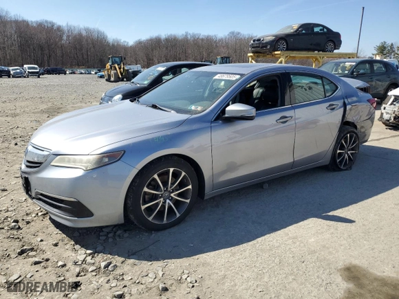 2016 Acura TLX V6 with VIN 19UUB2F34GA002638, listed as a Copart auction lot 48679505 with 0 mi miles and Salvage Title. Bid and sale history available at carsss.com. Image 1.
