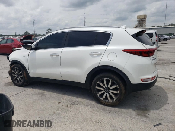 2018 Kia Sportage EX with VIN KNDPNCAC5J7404155, listed as a Copart auction lot 55111775 with 189,691 mi miles and Salvage title. Bid and sale history available at DreamBid. Image 2.