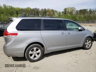 2013 Toyota Sienna LE AAS with VIN 5TDKK3DC9DS293036, listed as a Copart auction lot 54496525 with 73,260 mi miles and Salvage title. Bid and sale history available at DreamBid. Image 3.