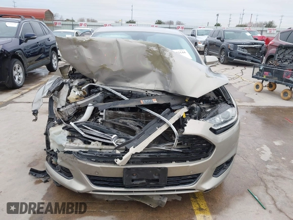 2016 Ford Fusion Titanium Hybrid with VIN 3FA6P0RU9GR143203, listed as a IAAI auction lot 41332144 with 94,357 mi miles. Bid and sale history available at carsss.com. Image 13.